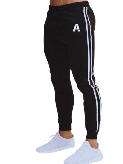 Striped French Terry Joggers