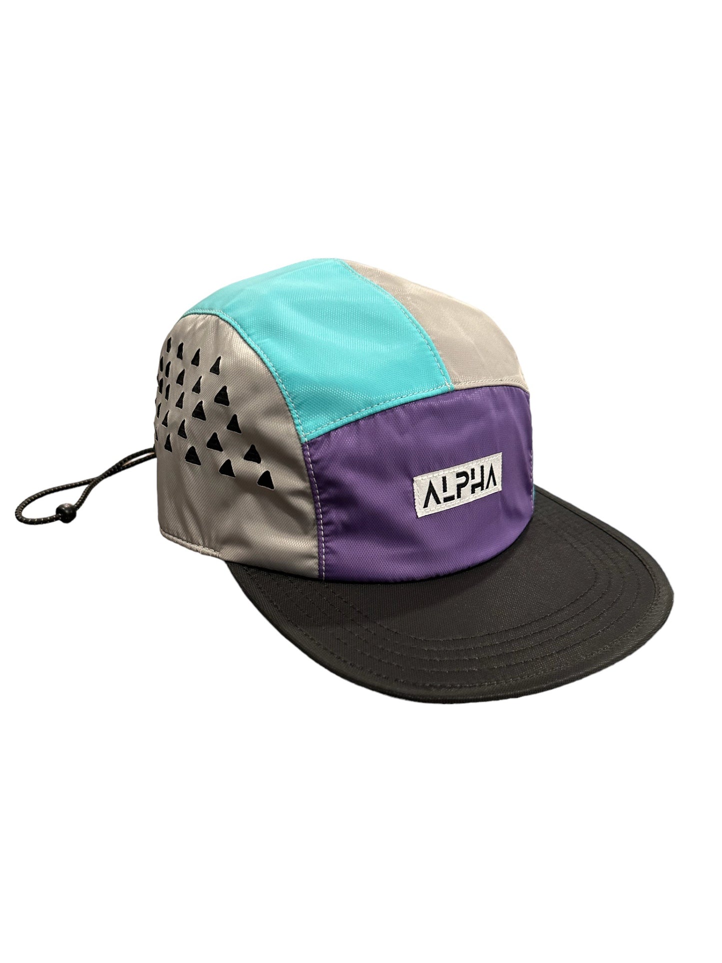 5 Panel Hat (Purple)